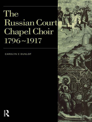 cover image of Russian Court Chapel Choir